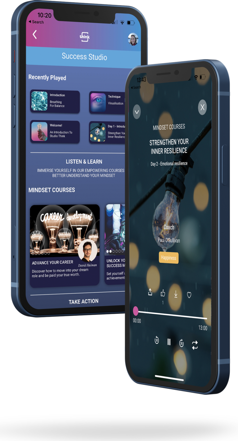 A self-development app that is good for business | Studio Think